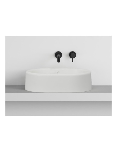 Ceramica Cielo Itaca – Oval Countertop or Pedestal Washbasin 65.5x45 cm
