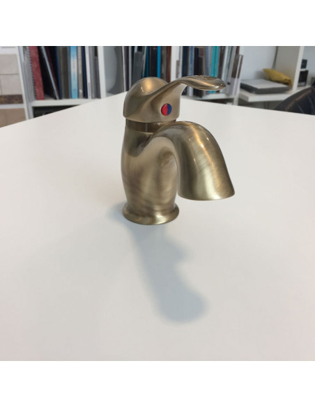 Kit miscelatore lavabo e bidet bronzo Twiggy