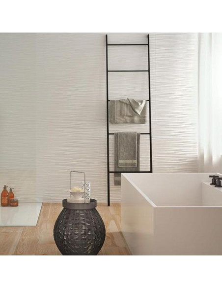 COVER MARAZZI ABSOLUTE WHITE TWIST 3D LUX 25X76