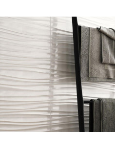 COVER MARAZZI ABSOLUTE WHITE TWIST 3D LUX 25X76