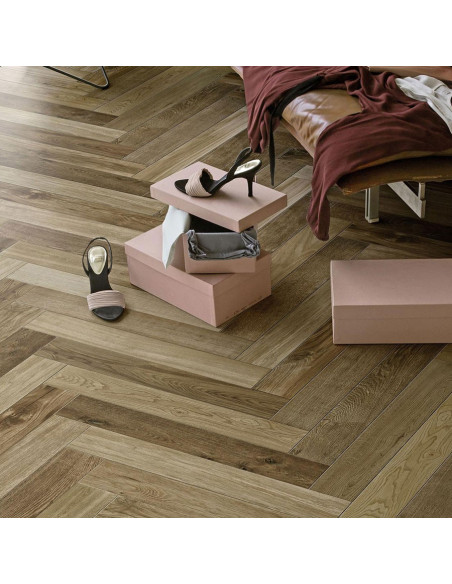 PAVIMENTO MARAZZI TREVERKFUSION BROWN 10X70