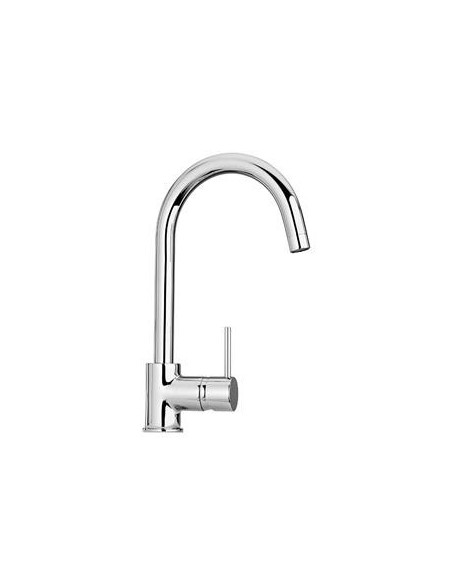 Paini Cox monocomando monoforo lavello platino