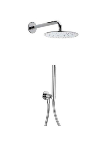 Paini Cox miscelatore lavabo a muro, bidet, doccia incasso con deviatore e soffione con doccetta