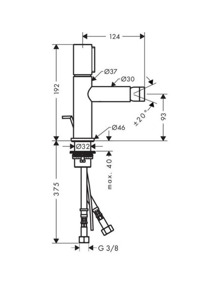 Hansgrohe Talis miscelatore monocomando per lavabo 80