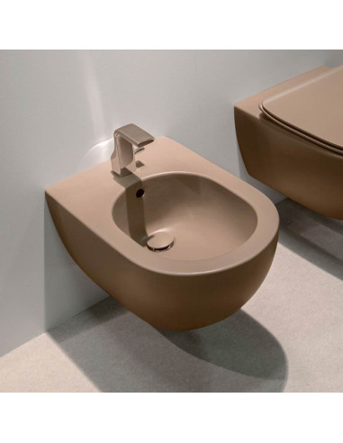 Ceramica Flaminia App FANGO vaso sospeso Goclean bidet e coprivaso rallentato slim