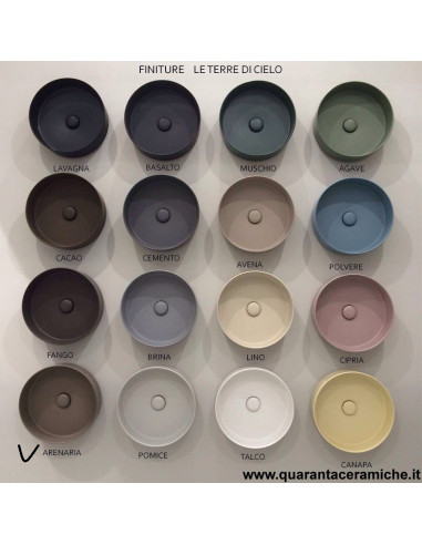 Cielo Shui bacinella da appoggio cm 40