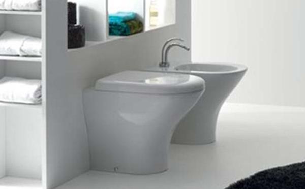 Back to wall sanitary fixtures