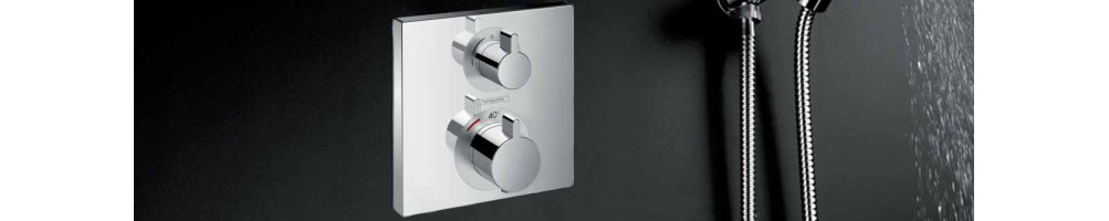 thermostatic shower, Quaranta ceramiche, shower mixer, shower taps