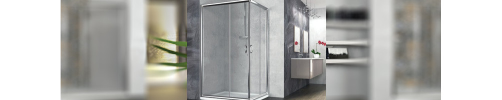 shower -box - rectangle - sliding - bathroom | Quaranta Ceramiche srl