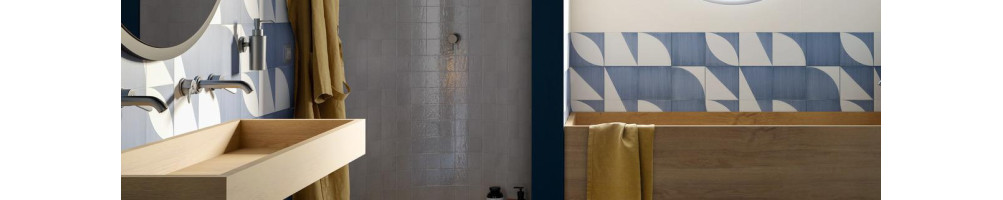 bathroom - Wall Tiles - cladding - stoneware | Quaranta ceramiche srl