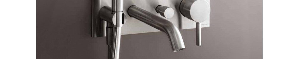 Thermostatic bath taps